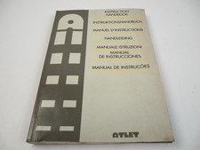 Atlet Gabelstapler Betriebsanleitung Instruction Handbook diverse Modelle