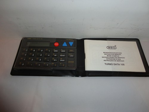 Mbo turbo data - mbo, 105