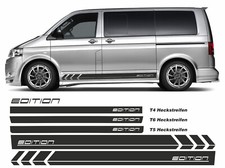 Seitenstreifen Aufkleber Set EDITION passend für VW T6, T6.1, T5, T4 #SL-E02
