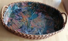 Tablett Weide - Plastik Bezug