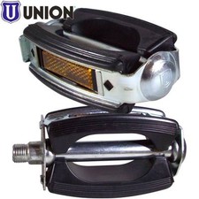 UNION PEDAL SCHWARZ FAHRRAD 9/16" MOPED PEUGEOT SOLEX KLASSISCH VINTAGE OLDTIMER