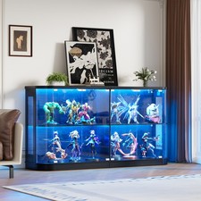 Glasvitrine mit led - glasvitrine,