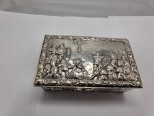 E68#  Deckel -  Dose Silber