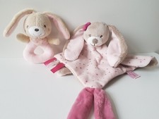 2er set: Nattou Hase Rosa