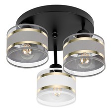 Decken Lampe schwarz weiß