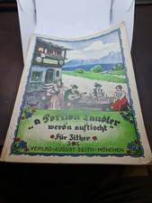 Konvolut Zither Noten - siehe Bilder-Gut bis Akzeptabel