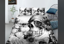 Weiße Rose Schädel