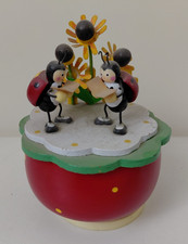 Otto Mertens Spieluhr Marienkäfer Erzgebirge