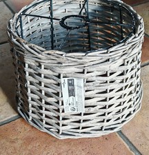 Lampenschirm Korbweide Neu