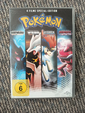 Pokemon 4 Filme Special - DVD - 2015 - Anime - Schwarz - Weiß - Kyurem - Genesec