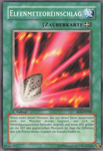 Yugioh elfenmeteoreinschlag - yugioh,