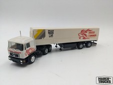 Herpa MAN F90 Planensattelzugmaschine 3A/2A Eigenbau Umbau 1:87 /HU1