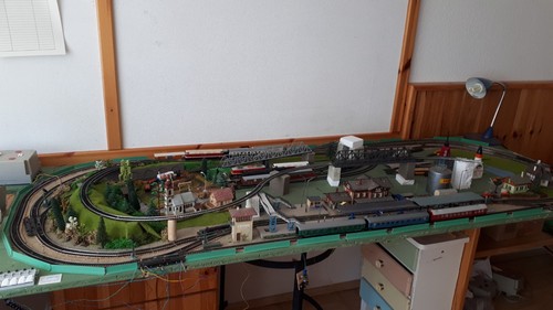 Modelleisenbahn spur ganze - tt,