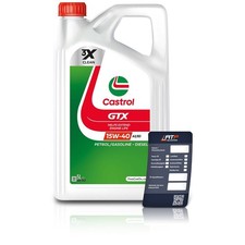 5 L LITER CASTROL GTX 15W-40