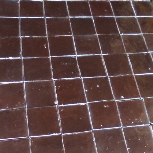 25m zellige bodenplatten - 0,25m²,