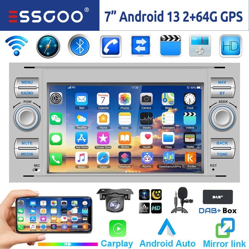 Dab 64g autoradio - dab+, android