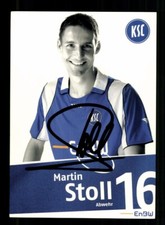 Martin Stoll Autogrammkarte Karlsruher SC 2007-08 Original Signiert