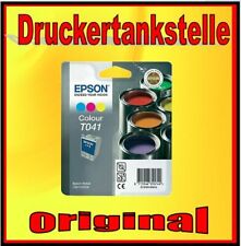 original Patrone EPSON STYLUS C62 / CX3200 * T041 color * NEU
