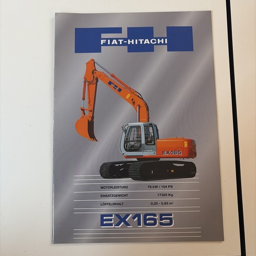 Fiat hitachi 165 - fiat, ex
