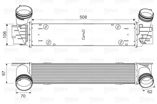 Valeo ladeluftkühler 818594 - valeo,