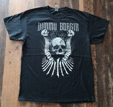 Dimmu Borgir - Skull N Bones - T-Shirt Größe L GILDAN Black Metal