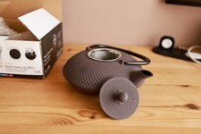 Eisenteekanne mit Filter