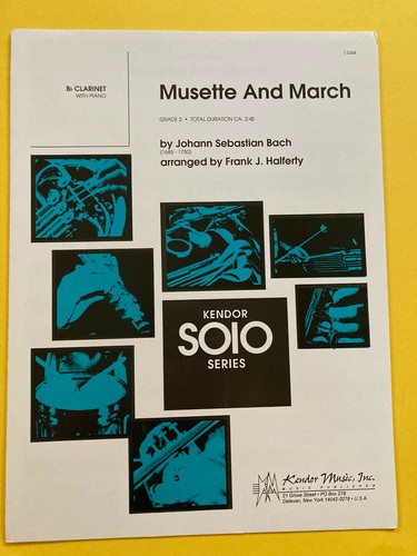 Musette and march joh seb - and, joh.