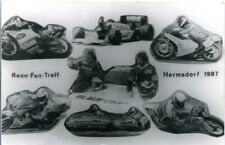 uralte AK, Photo von verschiedenen Motorradrennfahrer, Renn-Fan-Treff 1987