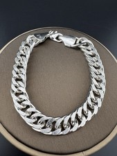 925 Silber Armband massiv 21cm