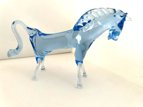 Glas pferd wohl murano - pferd,