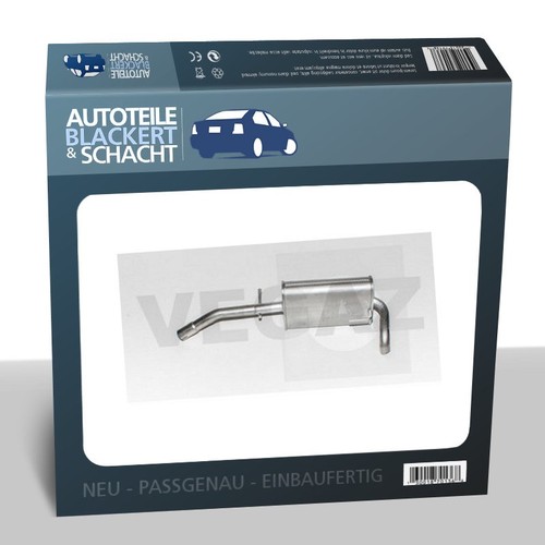 Endschalldämpfer für seat - endschalldämpfer,