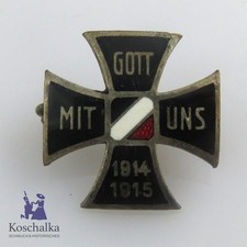 Patriotische brosche gott mit - "gott,