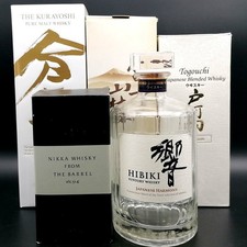 5x Japanese Whisky LEERE
