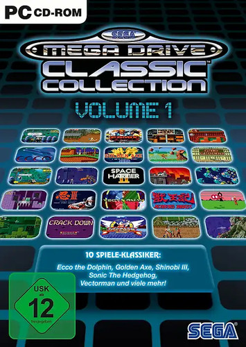 Sega mega drive - mega, collection