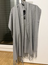 Zara Schal Unisex Herren Grau