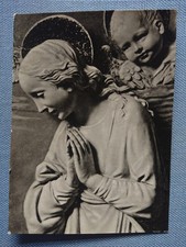 alte Ansichtskarte Postkarte Luca Della Robbia Maria Jesuskind anbetend Florenz