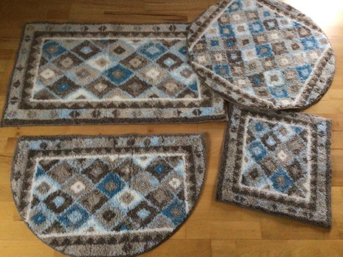 Tlg set badematte - 4-tlg.set,