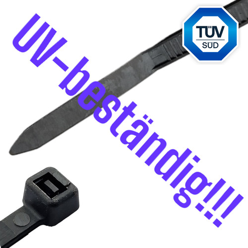 Kabelbinder schwarz