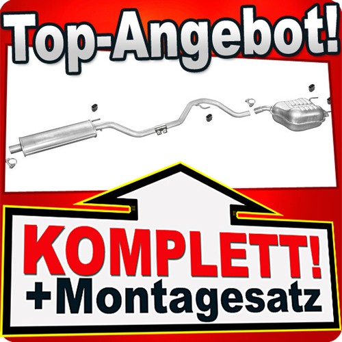 Auspuff für opel - für,