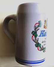 Bierkrug 0,5 L ,  Brauerei Kaiser , Veldenstein , Oberfranken , BY ,Steingut