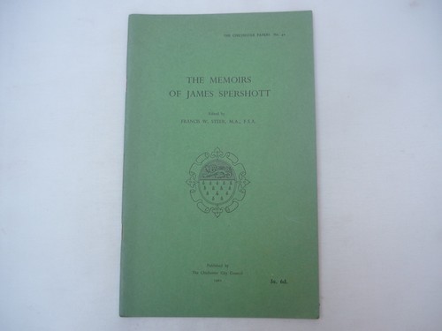 The memoirs james spershott - of,