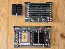 Compaq Proliant Server: Dual Pentium Pro Karte + EDO-RAM Memoryboard ca. 128 MB