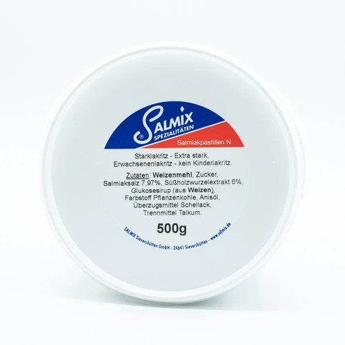 Salmix salmiakpastillen 500 - salmiakpastillen, n