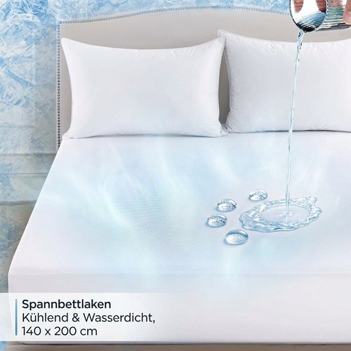 Kühlendes spannbettlaken - kühlendes,