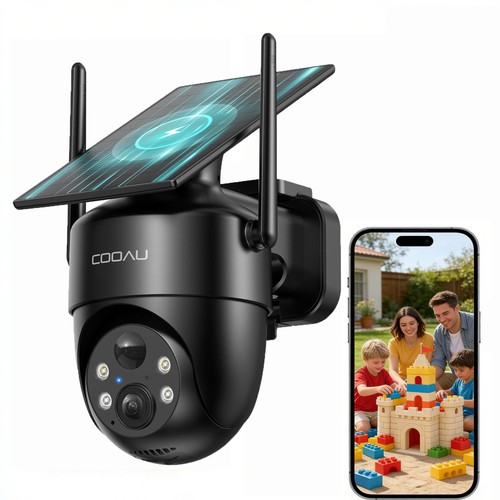 Cooau 3mp solar akku - 3mp,