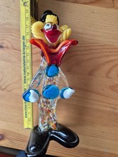 Clown Murano Glas Rote