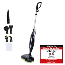 Livington Steam Twister schwarz - Dampfbesen & Handdampfreiniger - Bodenwischer