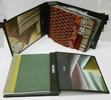 2 St. HECO Musterbuch, Katalog Polsterstoffe Base + Metric gebraucht!