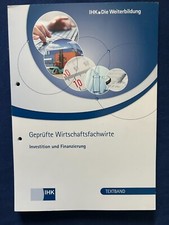 IHK Textband Investition und Finanzierung zur gepr. Wirtschaftsfachwirte