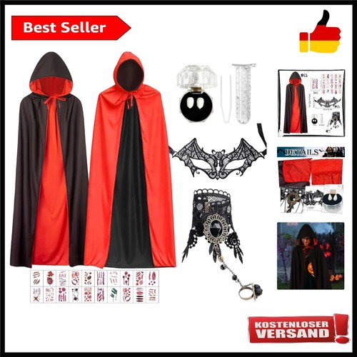 Kostüm damen vampir - damen,, umhang